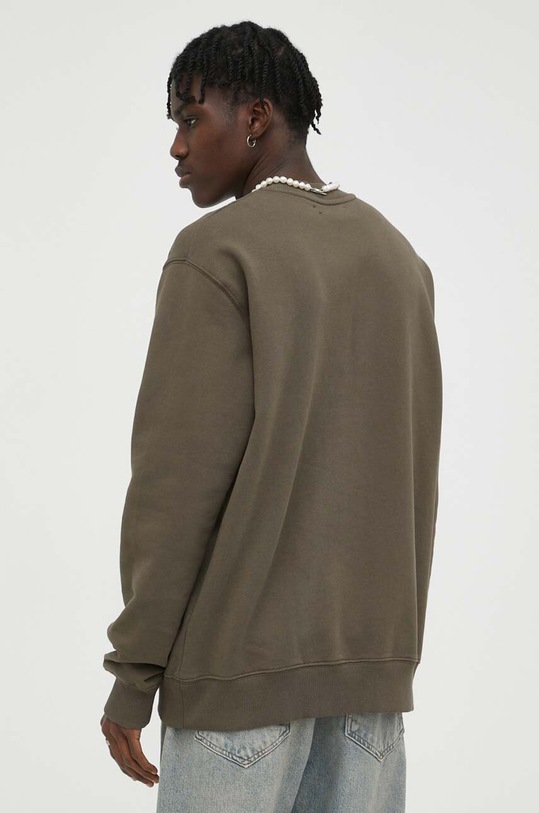 Odzież Samsoe Samsoe bluza bawełniana Norsbro M00018103 zielony