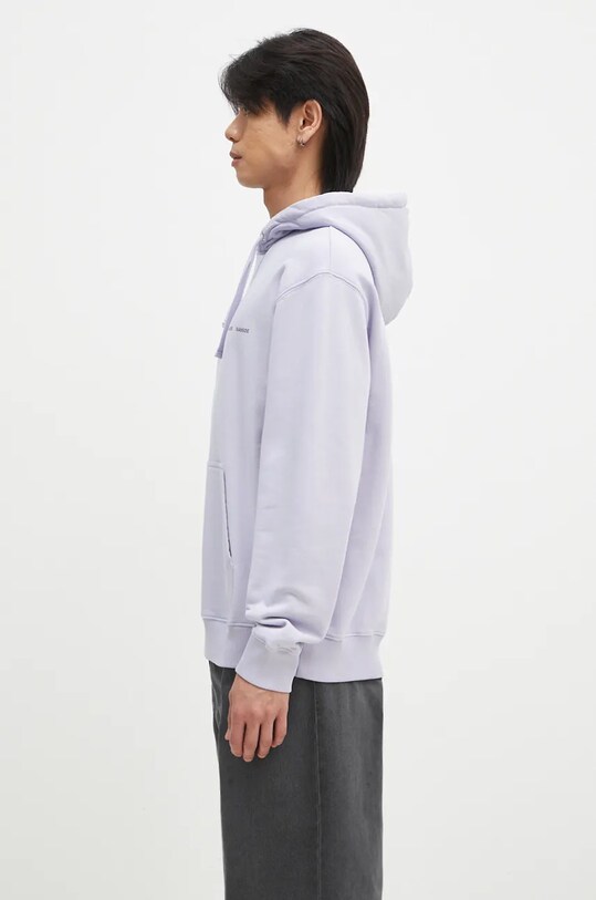 Bavlněná mikina Samsoe Samsoe M00018104 fialová AW23