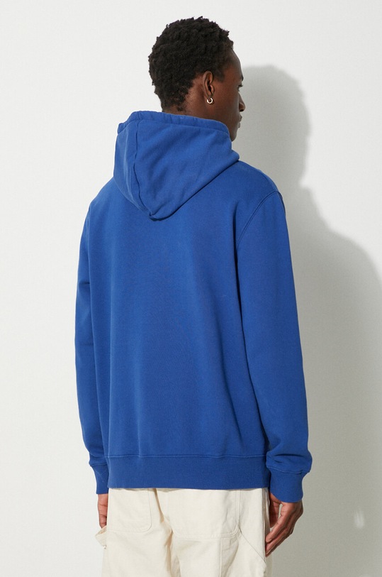 Bavlněná mikina Samsoe Samsoe M00018104 modrá AW23