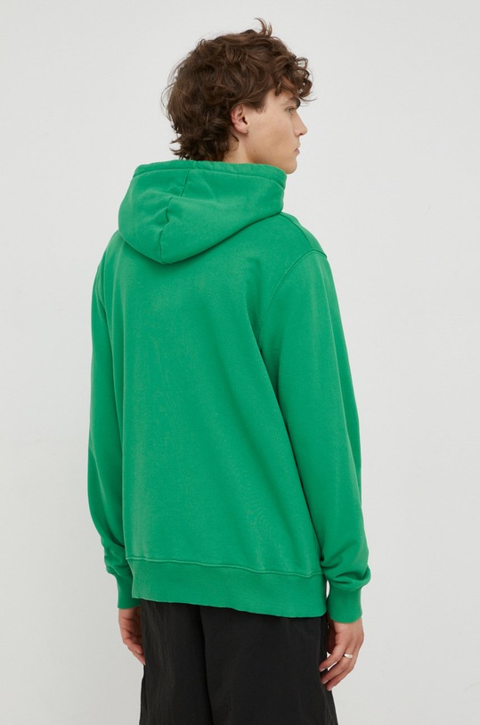 Odzież Samsoe Samsoe bluza bawełniana M00018104 zielony