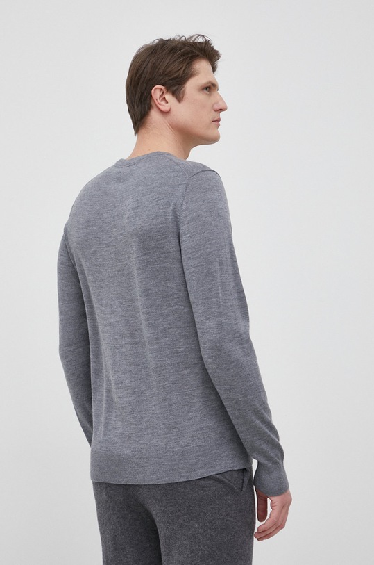 Oblečenie Calvin Klein - Vlnený sveter K10K102727.PPYY sivá