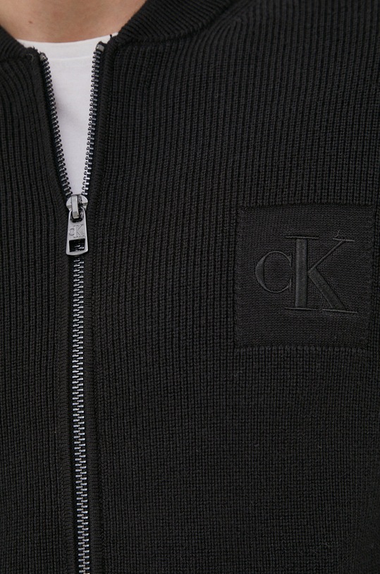 Kardigán Calvin Klein Jeans J30J319661.PPYY čierna