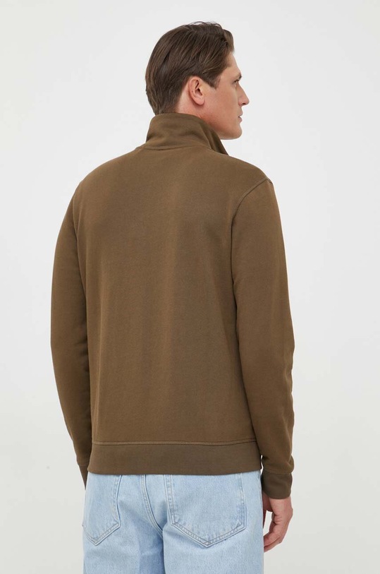 Oblečení Bavlněná mikina BOSS CASUAL 50468428 zelená