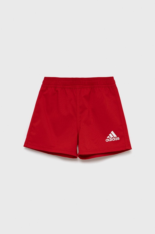 adidas Performance Szorty dziecięce GI7639 tkanina czerwony GI7639