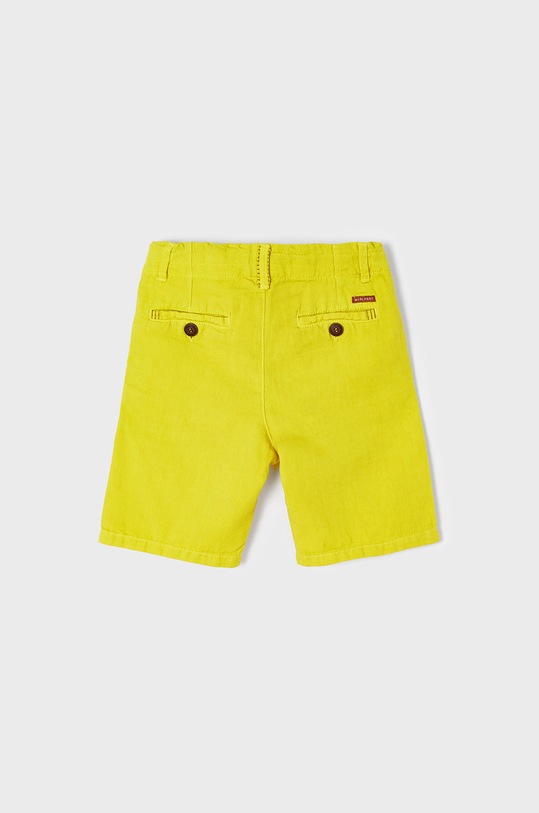 Băieți Mayoral pantaloni scurti copii 3249.5B.MINI.B galben