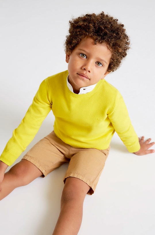 Mayoral pantaloni scurti copii casual maro 3249.5B.MINI.B