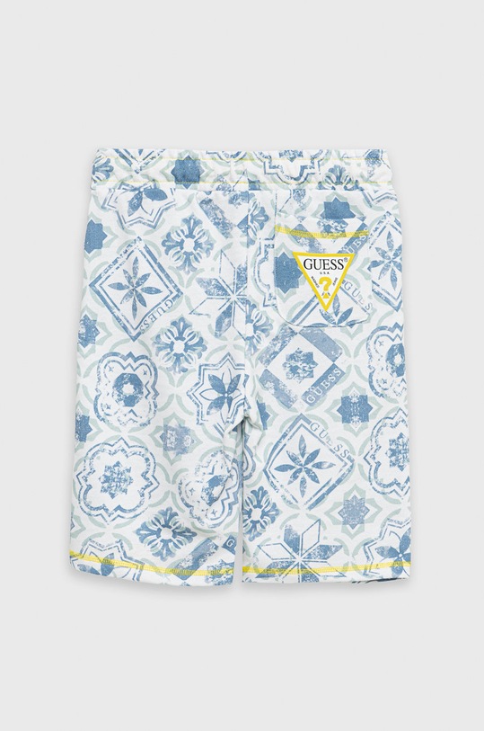 Guess szorty bawełniane dziecięce L2GD09.KA6R3 niebieski SS22