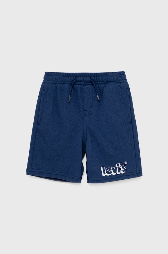 Levi's szorty dziecięce z elastanem granatowy 6EE459.B