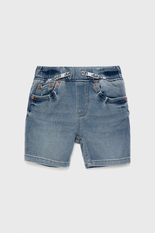 Levi's szorty jeansowe dziecięce z elastanem fioletowy 8ED613.B