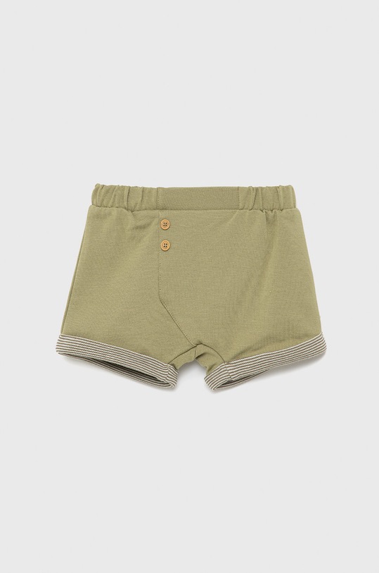 United Colors of Benetton szorty dziecięce casual zielony 3VVKB9002.W