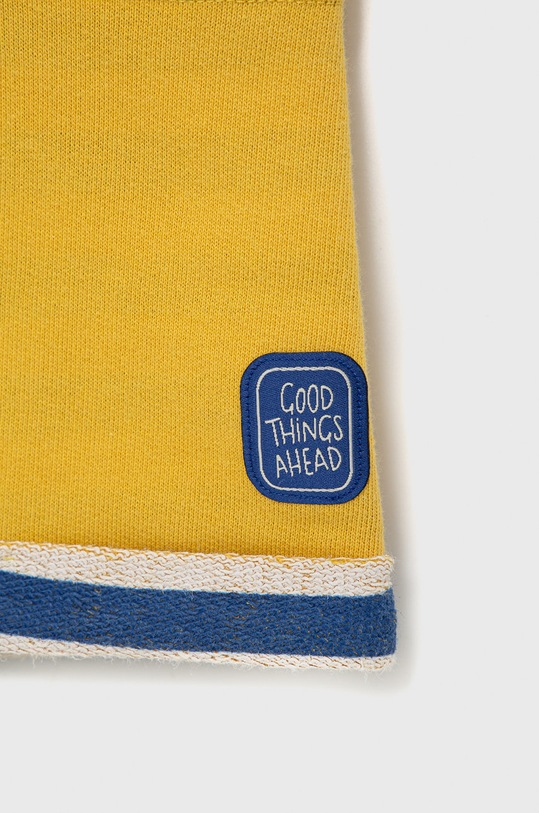 Chłopiec United Colors of Benetton szorty bawełniane dziecięce 31GCCF00B.G żółty