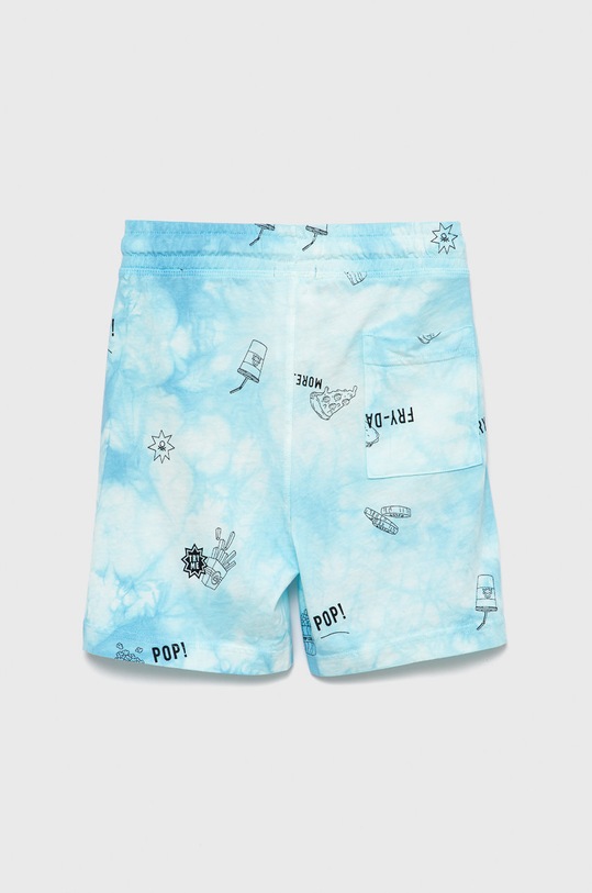United Colors of Benetton szorty bawełniane dziecięce 31PPC900K.G niebieski SS22