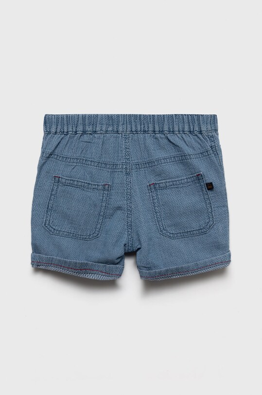 United Colors of Benetton szorty bawełniane dziecięce 4JQEG900C.P niebieski SS22