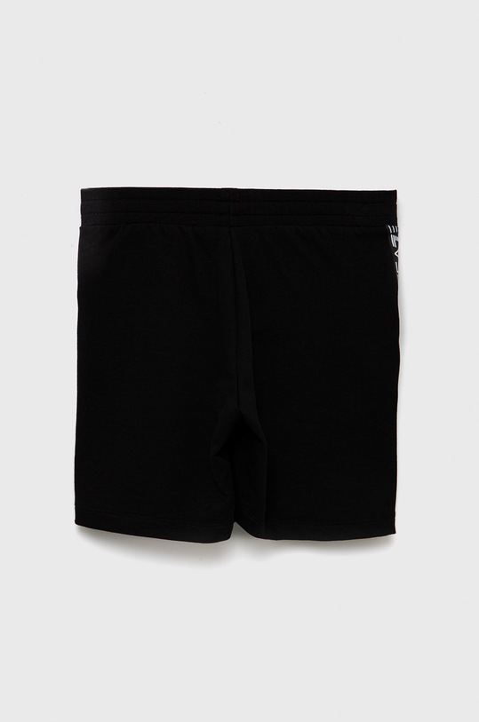 EA7 Emporio Armani szorty bawełniane dziecięce 3LBS58.BJ05Z 3LBS58.BJ05Z czarny SS22