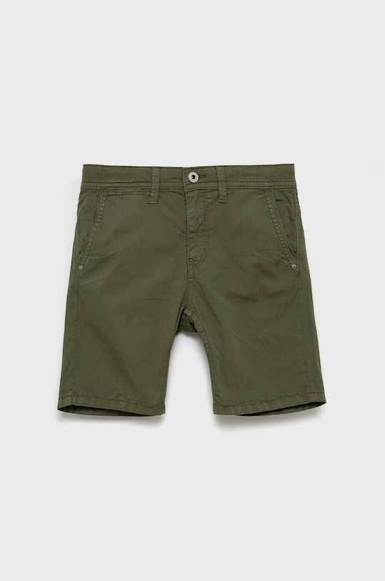 Pepe Jeans pantaloni scurti copii casual verde PB800693C75.684