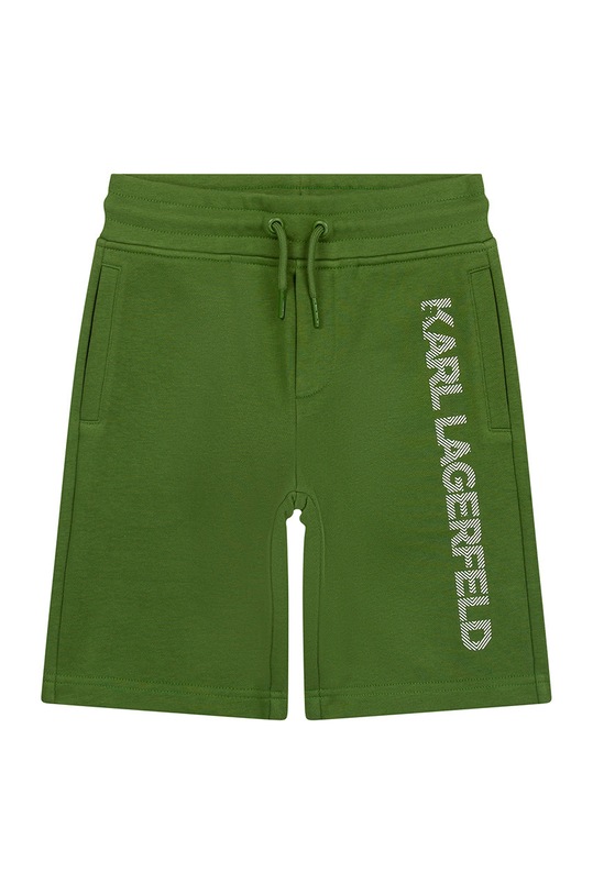 Karl Lagerfeld pantaloni scurti copii Z24128.162.174 verde SS22