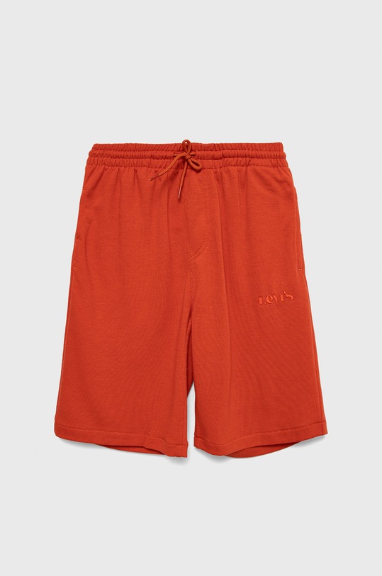 Levi's szorty dziecięce z elastanem czerwony 9EE075.B