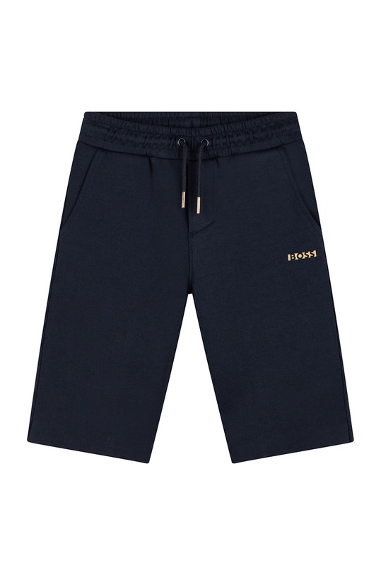 Boss pantaloni scurti copii J24745.114.150 bleumarin SS22