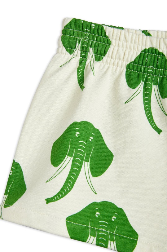 Chlapec Detské bavlnené šortky Mini Rodini 2223011911 biela