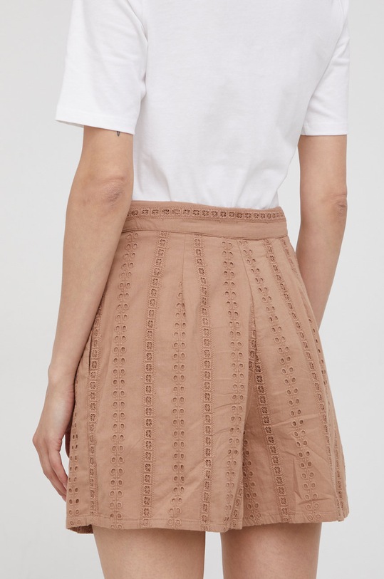 Oblečení Bavlněné šortky Y.A.S 26025613.Woodsmoke hnědá