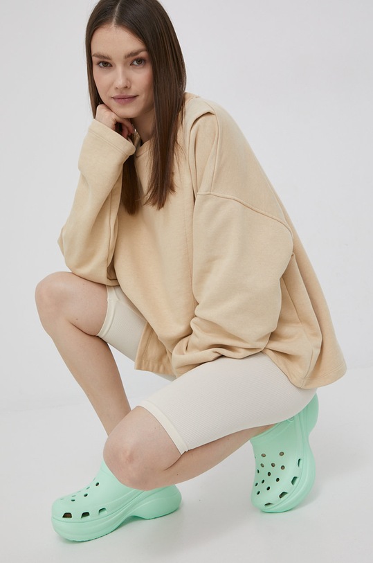 Vila szorty z elastanem beżowy 14071427.Birch