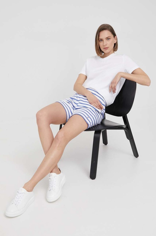 Kratke hlače Tommy Hilfiger Planet friendly plava WW0WW33581.PPYY