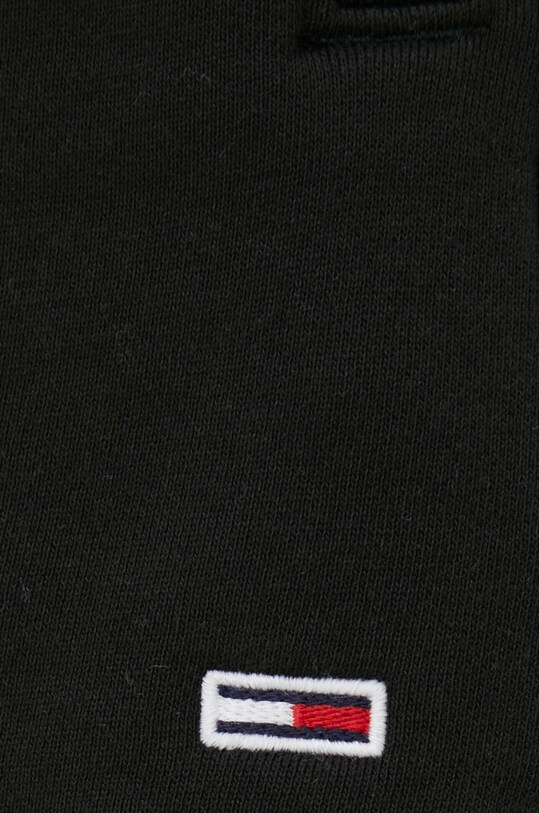 Bavlnené šortky Tommy Jeans čierna DW0DW12626.PPYY