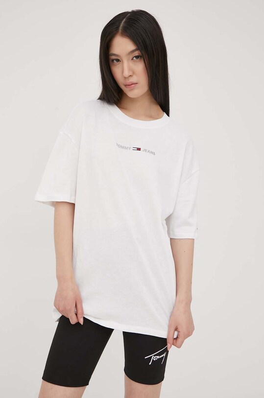 Шорти Tommy Jeans чорний DW0DW12631.PPYY
