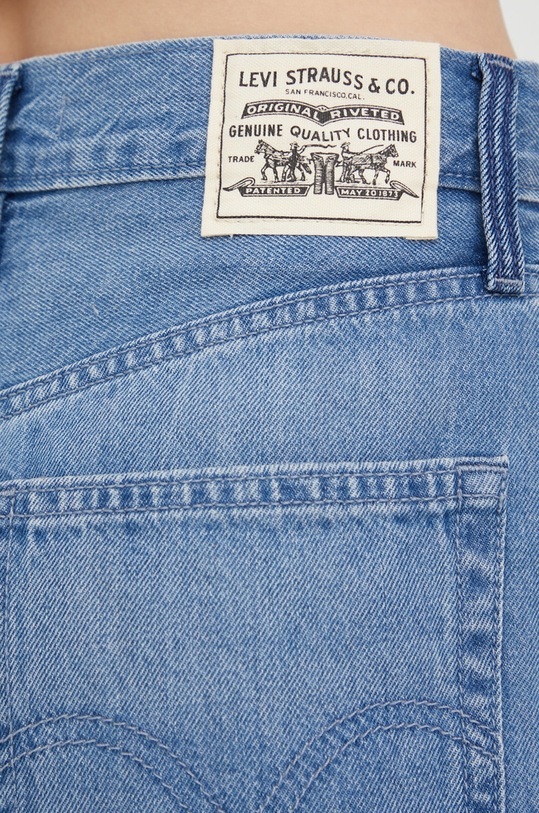 Levi's pantaloni scurti jeans Wltrd albastru A2257.0000