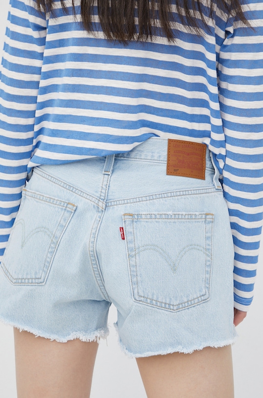Odzież Levi's szorty jeansowe 56327.0231 niebieski