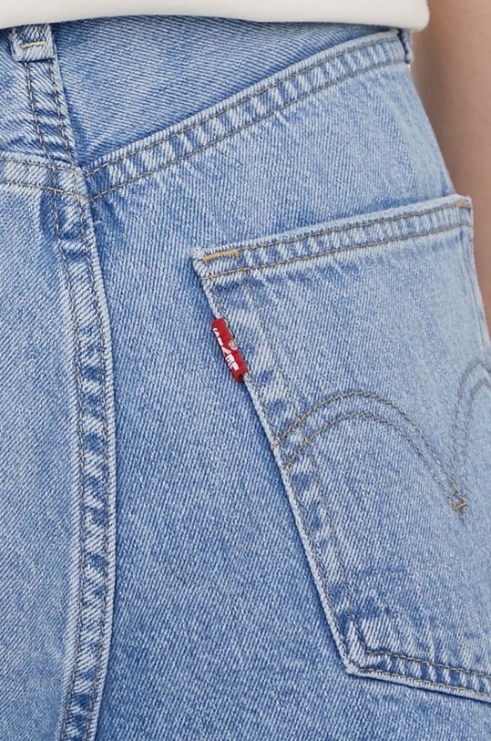 Levi's szorty jeansowe 77879.0069 niebieski