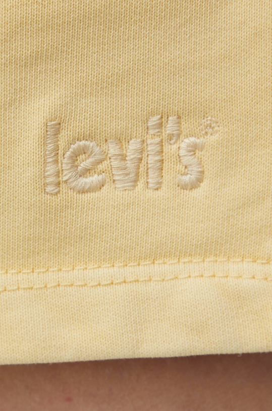 Levi's szorty bawełniane żółty A1907.0001