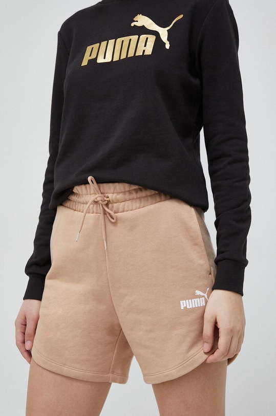 Šortky Puma Essentials Essentials pletenina béžová 848339