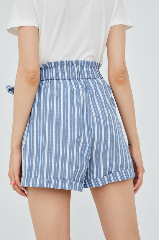 Odzież Vero Moda szorty bawełniane 10264337.MediumBlue niebieski