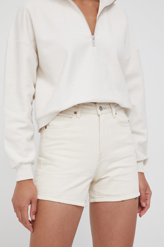 Rifľové krátke nohavice Dr. Denim bavlna béžová 193012867.674