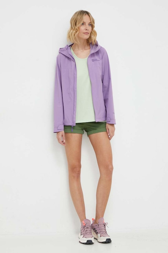 Kratke outdoor hlače Columbia Firwood Camp II 1885313 zelena SS24