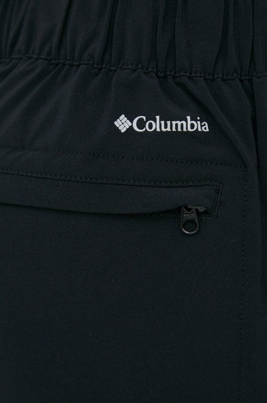 Turistické šortky Columbia Pleasant Creek čierna 1933562