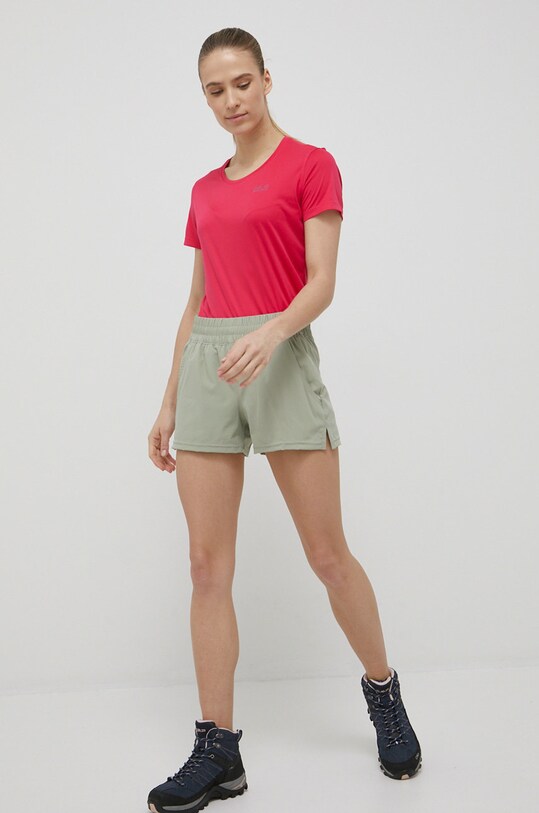 Columbia pantaloni scurți outdoor Alpine Chill Zero 1991894 verde SS22
