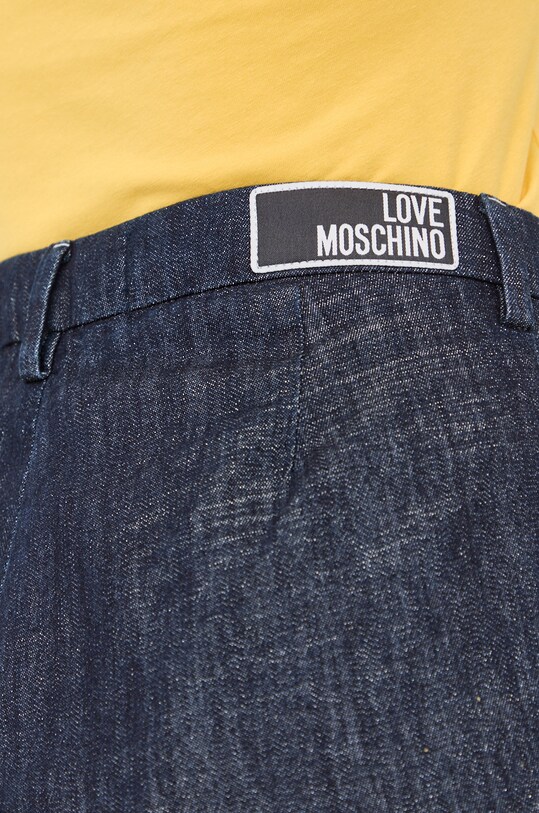 Love Moschino pantaloni scurti bleumarin W.O.174.80.T.307A