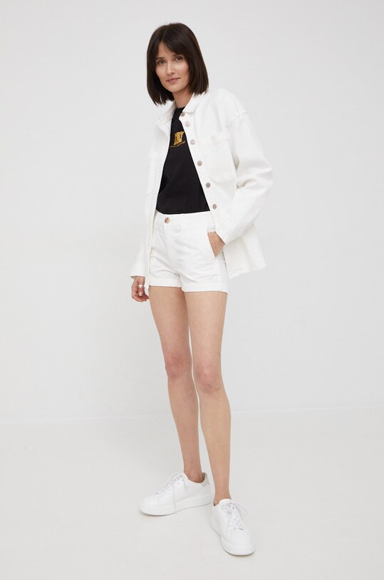 Pepe Jeans szorty bawełniane BALBOA SHORT PL800994YF2.800 biały SS22