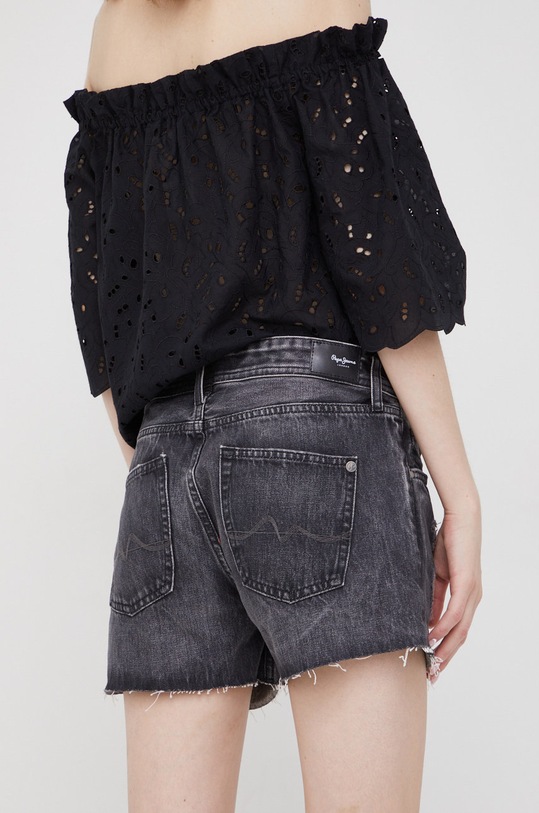 Oblečenie Rifľové krátke nohavice Pepe Jeans Thrasher PL801004VY0.000 čierna