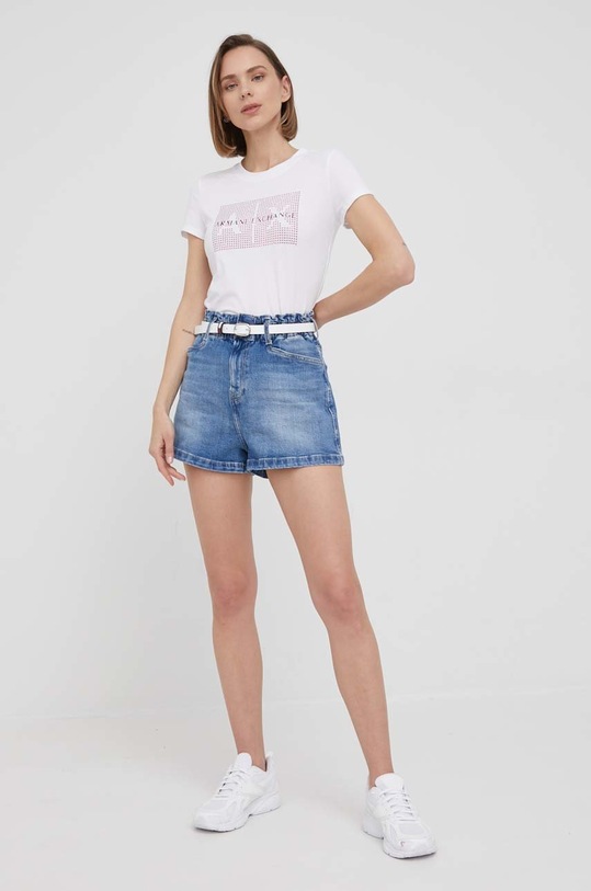 Džínové šortky Pepe Jeans Reese Short PL800991.000 modrá SS22