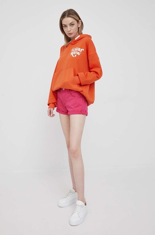Traper kratke hlače Pepe Jeans Siouxie PL801002YE4.422 ljubičasta SS22