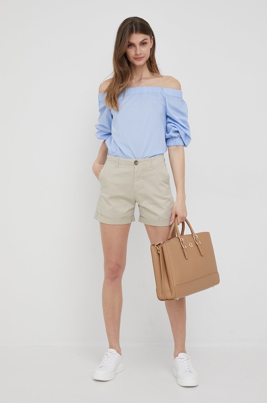 Pepe Jeans szorty JUNIE PL800996C75.836 zielony SS22