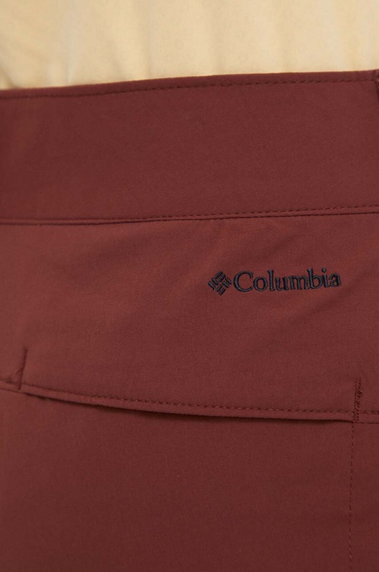Outdoorové šortky Columbia Saturday Trail burgundské 1579881