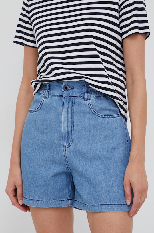 Bavlnené šortky Sisley bavlna modrá 43Z3L9005.901