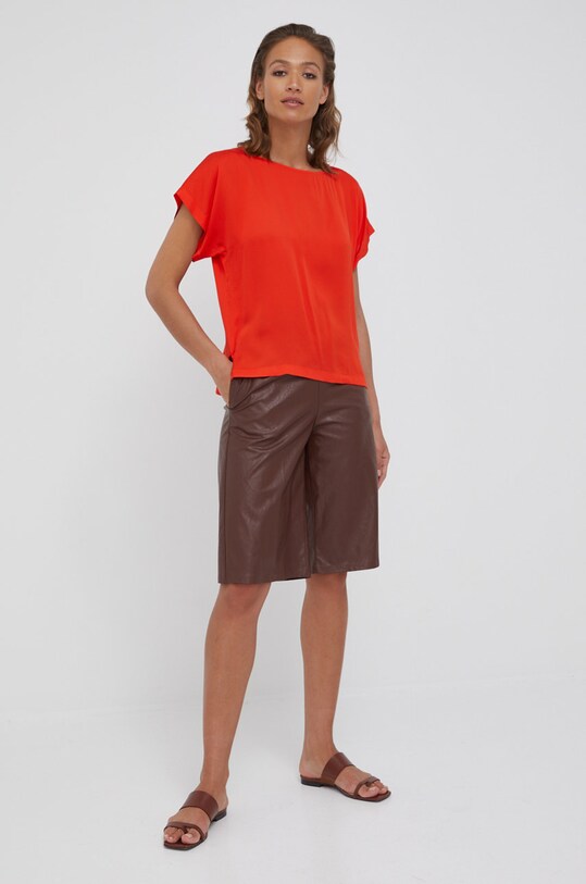 Sisley pantaloni scurti 48WPL9001.0Z5 maro SS22