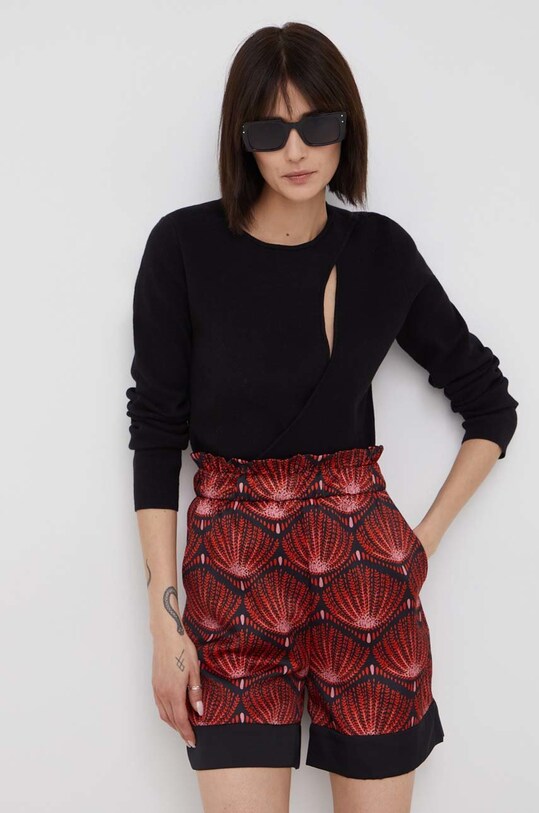 Sisley pantaloni scurti rosu 4D9NL900E.76V