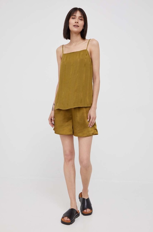 Kratke hlače Sisley 4RHEL9008.350 zelena SS22