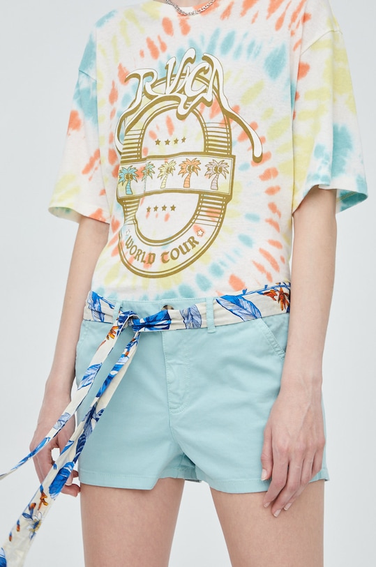 Superdry pantaloni scurti panza turcoaz W7110295A.GZL